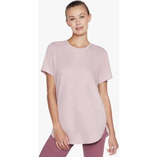 Skechers Dam GODRI Swift tunika t-shirt t-shirt, ljung kol, liten, Ljungad kol, S