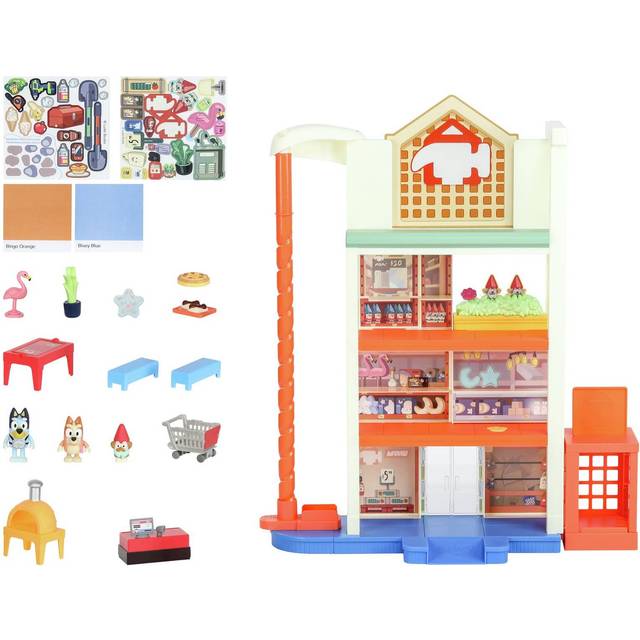 Bluey S9 Hammerbarn Shopping Centre Playset