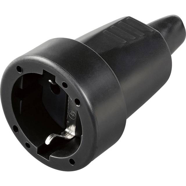 REV 0512135777 Skarvuttag PVC 250 V Svart IP20