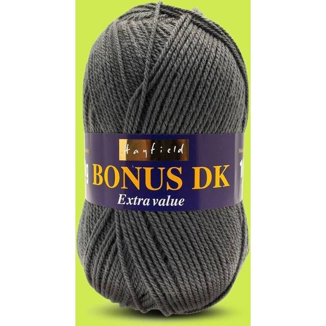 (0633 Slate Grey) Hayfield Bonus DK 100% Acrylic Double Knit 100g  280 m / 306 yrds