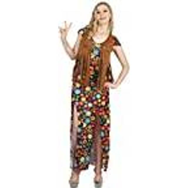 Official Forum AF094 Ladies Hippie Dress Standard Adult Costumes