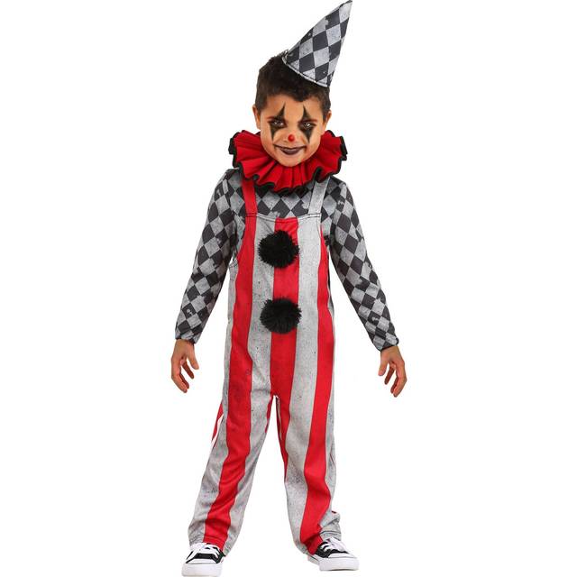 Wicked Circus Toddler Clown Costume - Black&#47;Red&#47;Gray (2T)