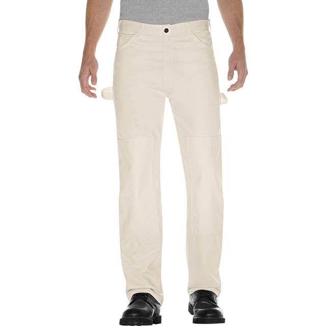 Dickies Men's 8 3/4 Ounce Double Knee Painter's relaxed fit Pant  Natural  32W x 34L