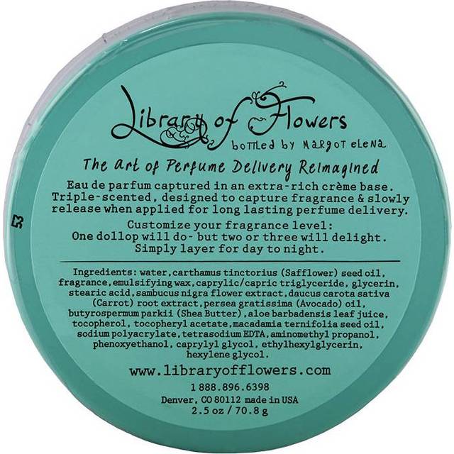 Library of Flowers Parfum Creme, Forget Me Not, 2.5 oz