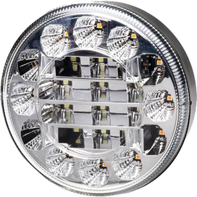HELLA VALUEFIT LED Backljus - 12V / 24V - inbyggnad - Tvåpunktsfäste - Kabellängd: 260mm - Kontaktutförande: öppna kabeländar - 2ZR 357 027-041, Bakåtriktat ljus