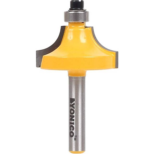 YONICO Roundover Beading Router Bits Edge Forming 3/8-Inch Radius 1/4-Inch Shank 13174q