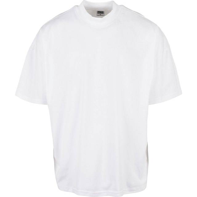 Urban Classics Oversized Mock Neck T-shirt herr, Vitt och blått, S