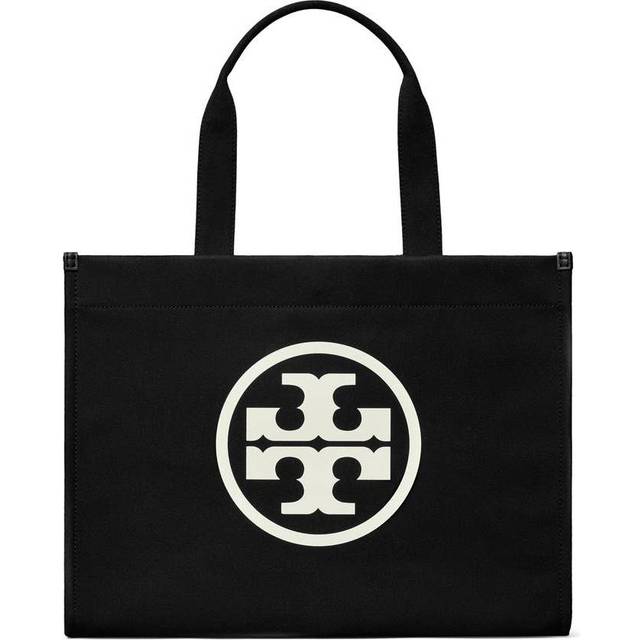 Tory Burch Ella Monogram Canvas Tote Bag