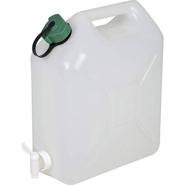 Plastic White Jerry Can 10L