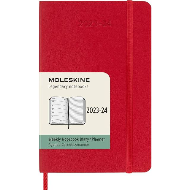 Moleskine classic 18 Month 2023-2024 Weekly Planner  Soft cover  Pocke