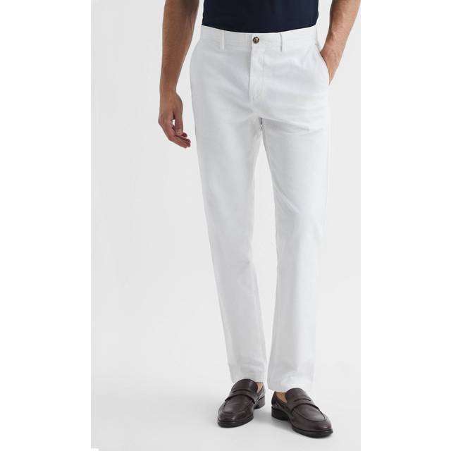 Reiss Pitch Slim Fit Stretch Cotton Chino Trousers