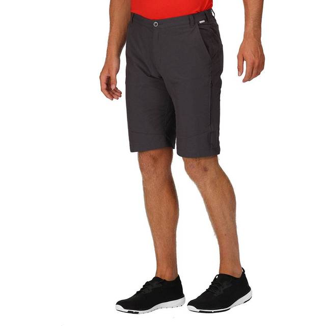 Regatta Highton Long Walking Shorts: Seal Grey: 32 Size: 32, Colour: S