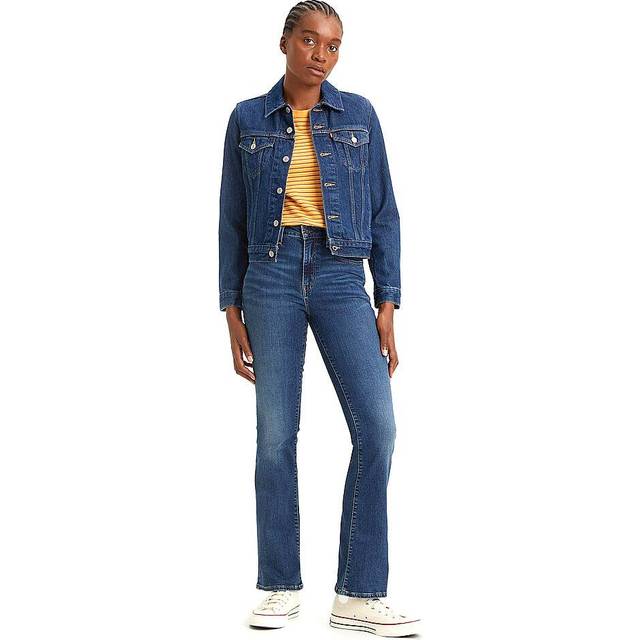 Levi's dam Jeans 725 High Rise Bootcut, Blue Wave Dark, 30W / 34L