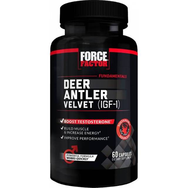 Force Factor  Deer Antler Velvet (IGF-1)  60 Capsules
