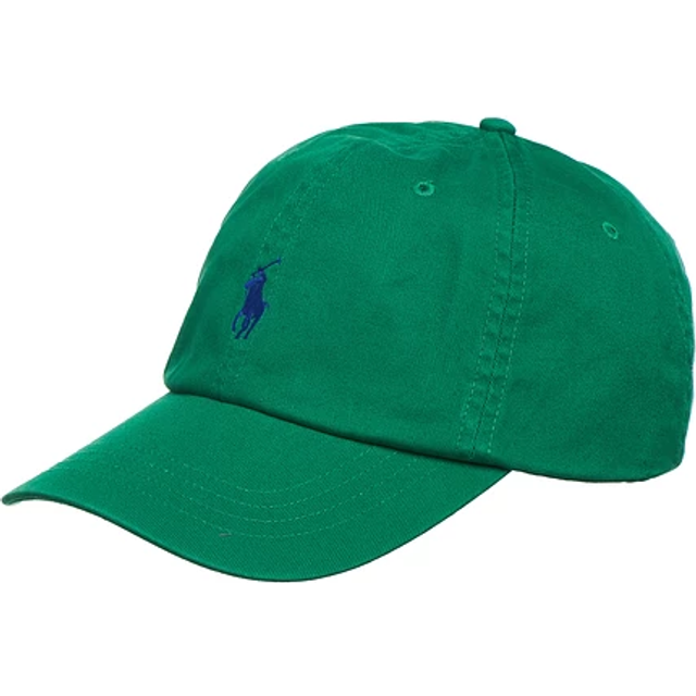 Casquette Polo en toile de coton - Vert - Taille Unique