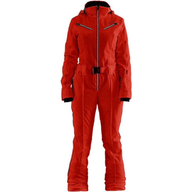 Diel Women's Sia Ski Overall - Red