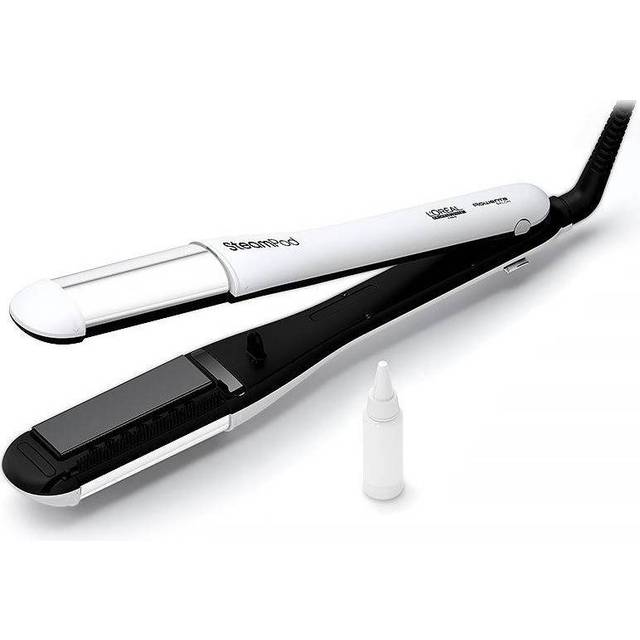 L'Oréal Professionnel | SteamPod 4, allt-i-ett-ångstylare, professionellt plattång med ångteknik, för alla hårtyper, slätt till lockigt