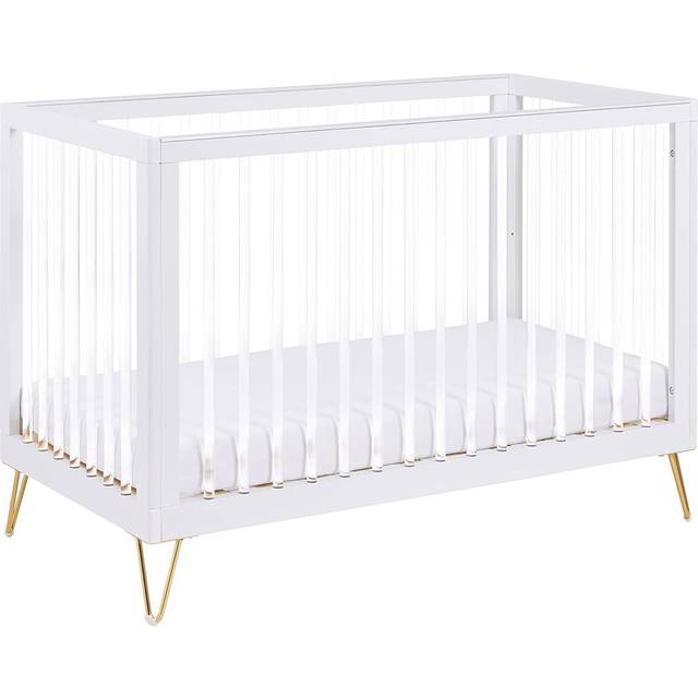 Babymore Kimi Cot Bed - White