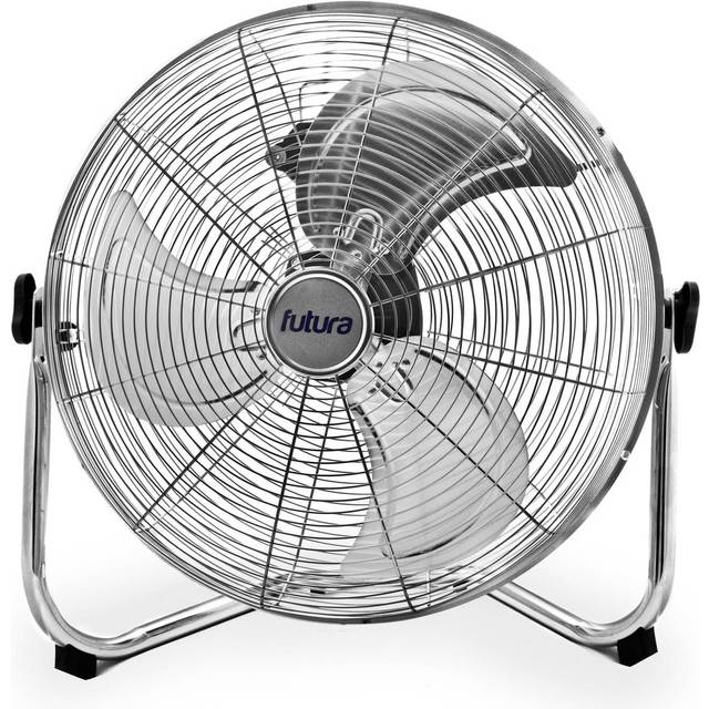 20 Inch Floor Fan 3 Speed 110W High Velocity Cooling Fan, Silver