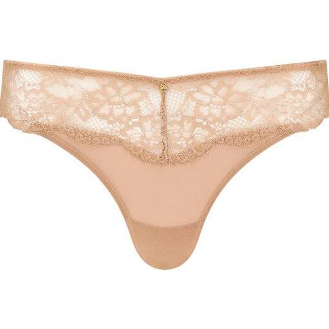 Ann Summers Sexy Lace Planet Thong - Nude