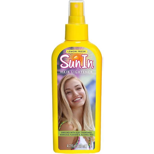 Hair Lightener Lemon - Enriched With The Natural Botanicals Aloe, Chamomile, Marigold and Flaxseed. Alcohol Free. Lemon Fresh Scent. 138 Millilitres
