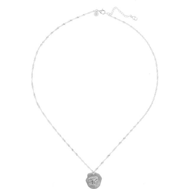 CU Jewellery - Two Elephant Necklace Silver