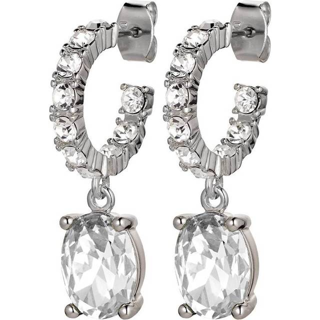 Dyrberg/Kern Barbara Ss Crystal Örhängen | Silver
