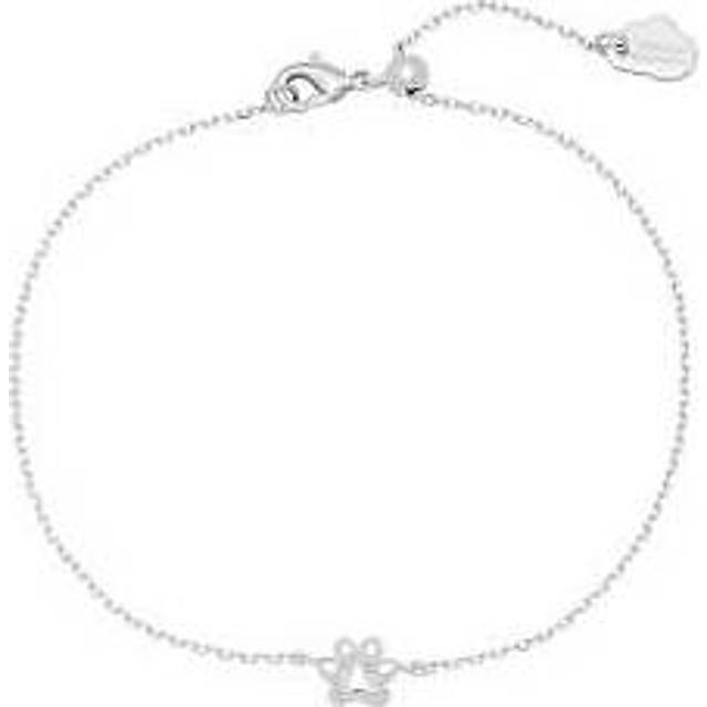 Estella Bartlett Paw Charm Bracelet in Silver - silver - one size