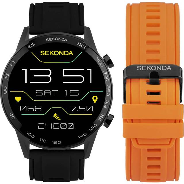 Sekonda Active Plus 45mm Smart Watch - Black