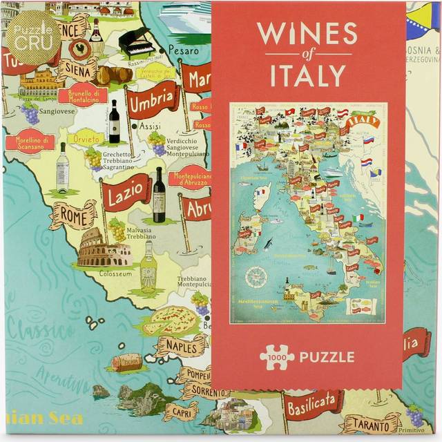 Wines Of Italy - 1000 Piece Jigsaw Puzzle
