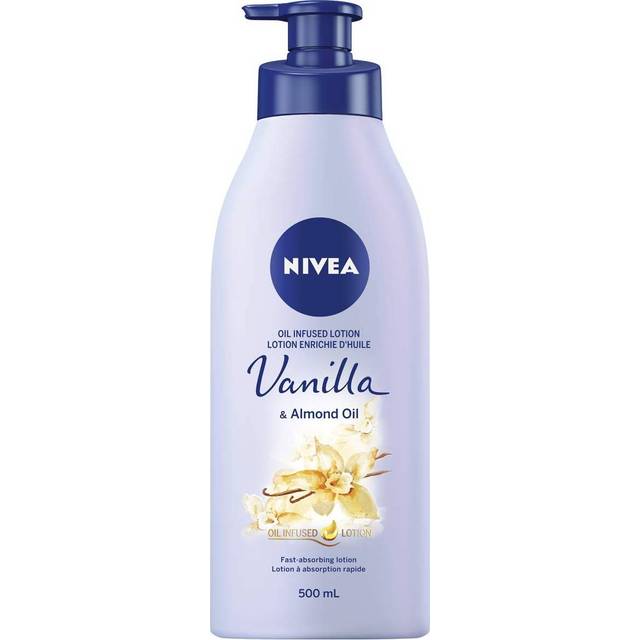Nivea, Oil Infused Lotion, Vanilla & Almond Oil, 16.9 fl oz (500 ml)