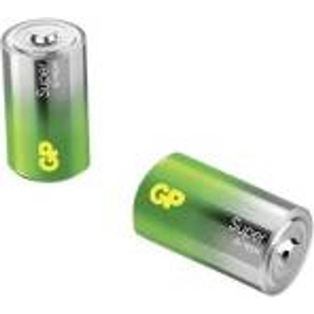 GP Super - Batteri 2 x D - Alkalisk