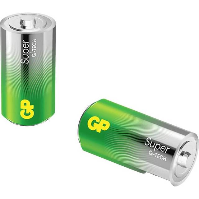 GP Batteries Super Alkaline C-batteri LR14 2-pack - Multi