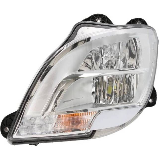HELLA 1EX 010 116-711 LED/Halogen/FF-Huvudstrålkastare - för t.ex. DAF XF FTP 410, FTR 410, FTS 410 - ECE - för högertrafik - Vänster