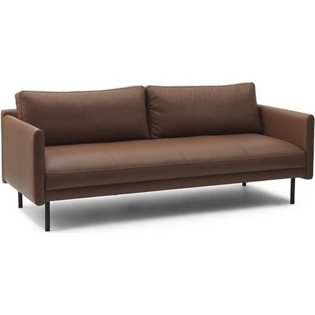 Normann Copenhagen Rar 3-sits soffa Omaha leather cognac - Brun