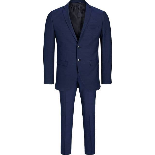 Jack & Jones Solaris Super Slim Fit Suit - Blue/Medieval Blue