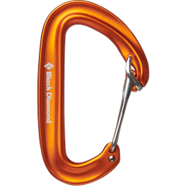 Black Diamond Oz Carabiner BD Orange One Karabinhage