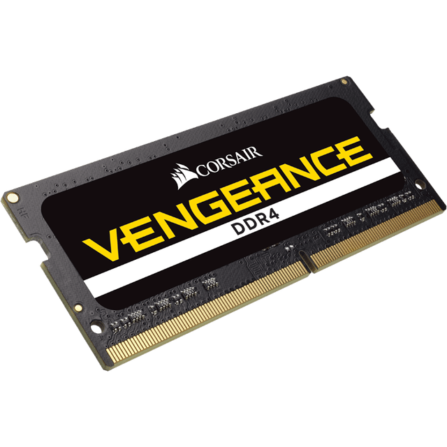 Corsair CMSX8GX4M1A2400C16 Vengeance Performance SODIMM 8GB (1x8GB) DDR4 2400MHz C16 Laptop Memory Black