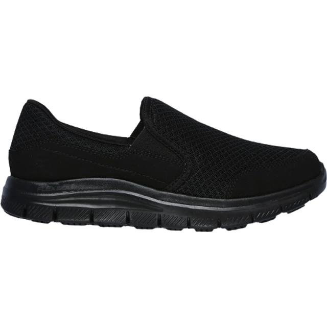 Skechers Womens Cozard Slip Resistant Work Trainers - Black - Size UK 6