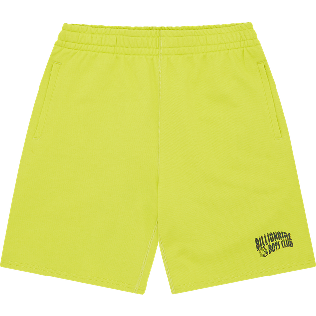 SMALL ARCH LOGO SHORTS - ACID YELLOW, L
