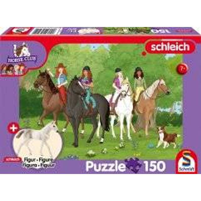 Schmidt Spiele Horse Club Club Holstein Føl Børnepuslespil Med Add-On