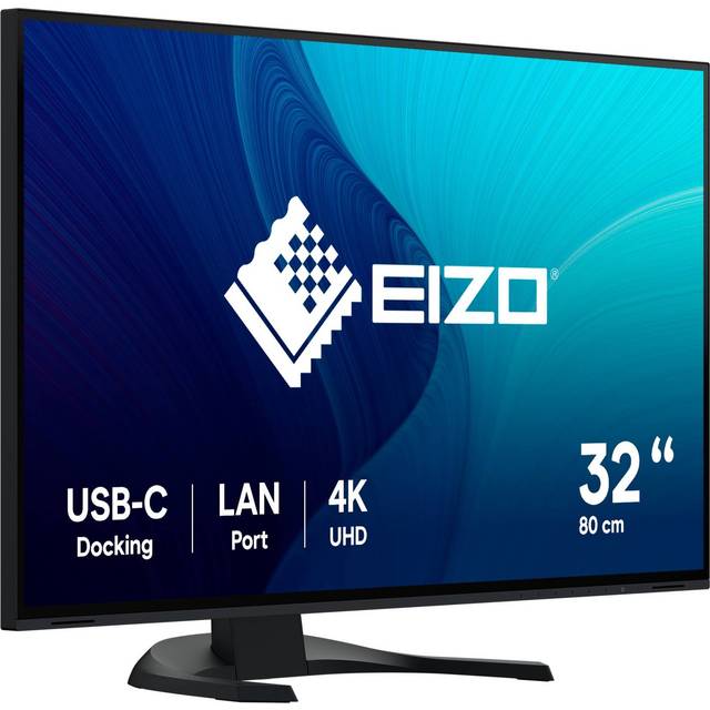 EIZO FlexScan EV3240X-BK LED display 80 cm (31.5") 3840 x 2160 pixels 4K Ultra HD Black
