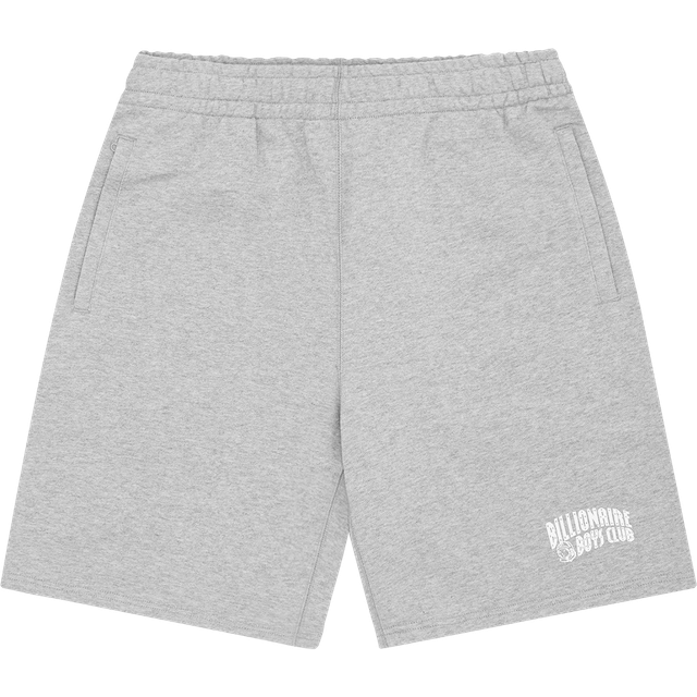 Billionaire Boys Club Mens Heather Grey Arch Branded-print Cotton-jersey Shorts L - HEATHER GREY