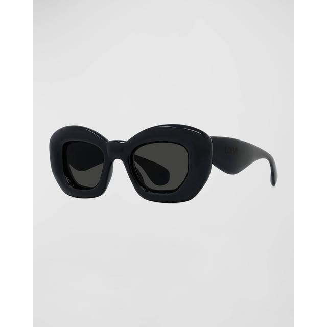 Loewe Man Sunglass Inflated LW40117I -  Frame color: Black, Lens color: Grey