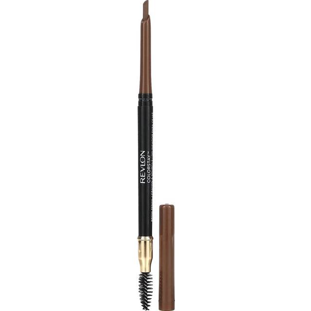 Revlon Colorstay Eyebrow Pencil With Spoolie Brush Waterproof - 210 Soft Brown