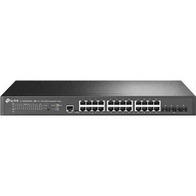 TP-Link Omada 24-Port 2.5GBASE-T L2+ Managed Switch with 4 10GE SFP+ Slots