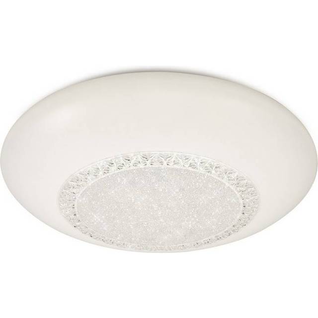 Mantra M6235 Opera Flush Fitting 41cm Round 24W LED White Remote Contr