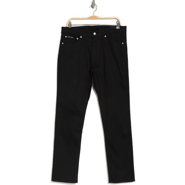 Calvin Klein Men's Slim Fit Jeans  Forever Black  36W x 32L