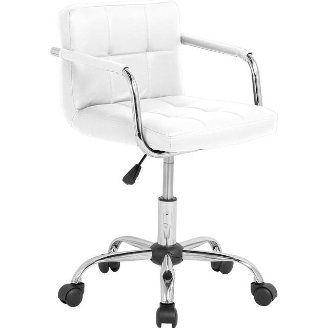 Neo Cushioned Computer Office Desk Chair - Dark Grey