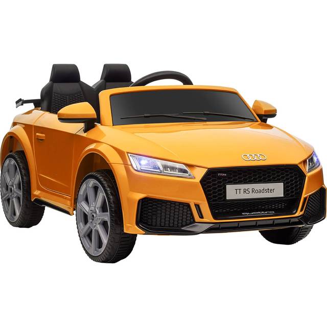 HOMCOM Kids Licensed Audi TT -Yellow | TJ Hughes Yellow